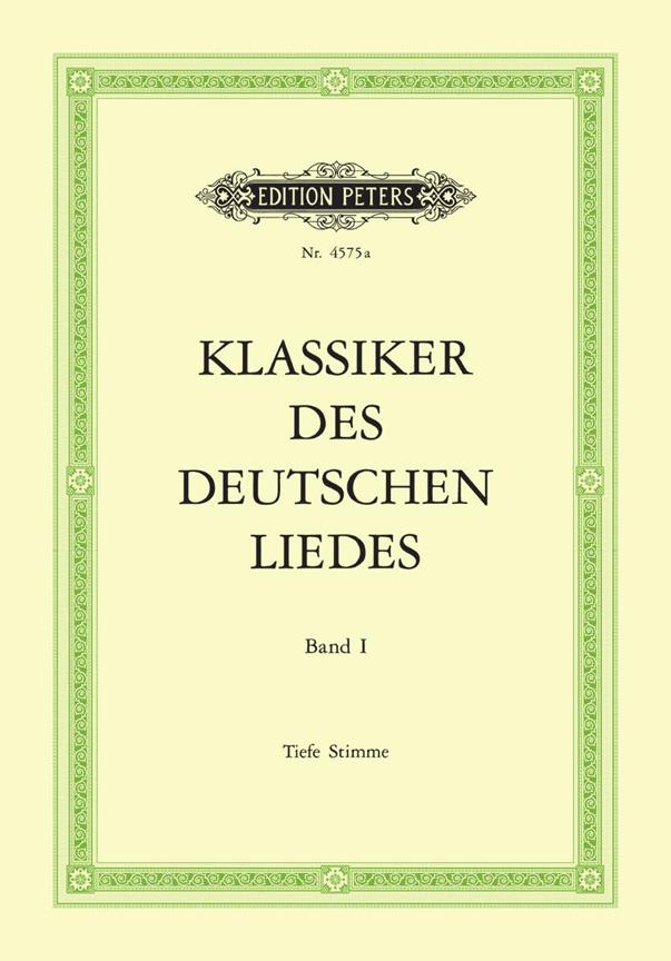 Classics of the German Lied